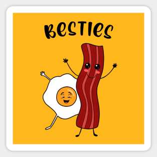 Breakfast Besties Bacon And Eggs Sticker